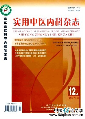 《實用中醫內科雜志》